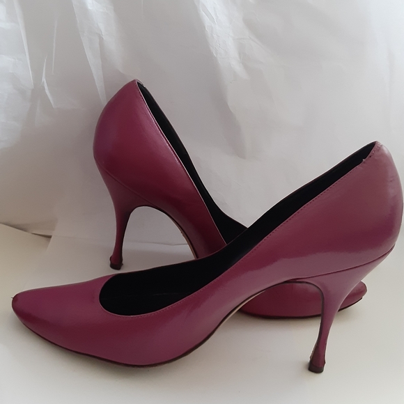 Manolo Blahnik womens heels limited edition sz 40 - Picture 2 of 10